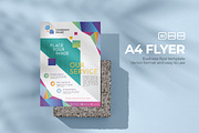 A4 Business Flyer Template, a Flyer Template by Olexstudio (Thumbnail 2 of 2)