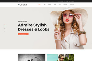 Volupa - eCommerce PSD Template