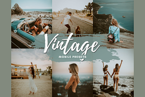 VINTAGE Mobile Lightroom Presets