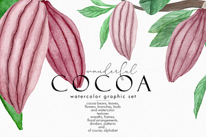 Wonderful Cocoa - Watercolor Set