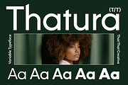 Thatura Geometric Sans Font, a Sans Serif Font by That That Creative (Thumbnail 1 of 19)