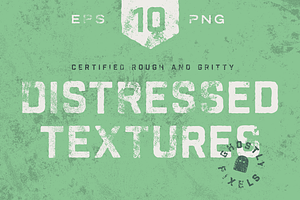 Distressed Textures, a Texture Graphic by GhostlyPixels
