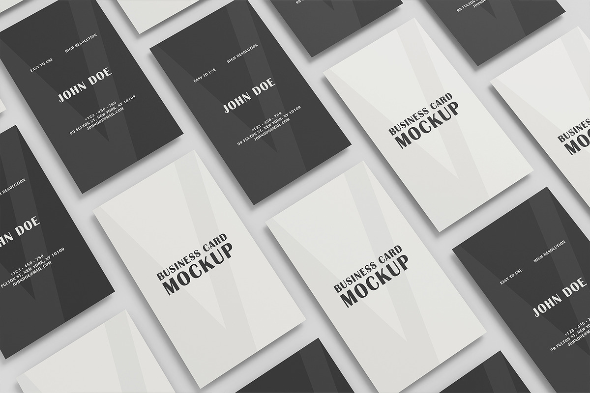 Business Card Mockup, an Advertising Mockup by Farabion Studio (Photo 4 of 4)