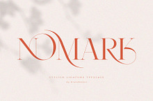 NOMARK || Ligature Typeface