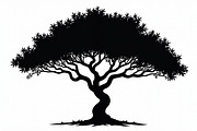 Black Tree SVG Bundle, an Illustration by hafijul (Thumbnail 11 of 21)