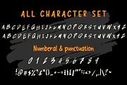 Lazy Wednesday is a brush font, a Handwritten Font by Brown Cupple (Thumbnail 7 of 8)
