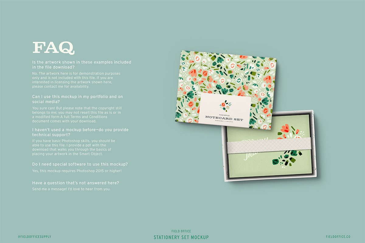 Stationery Box Mockup Scene Creator, a Pens & Pencil Mockup by Field Office (Photo 6 of 7)