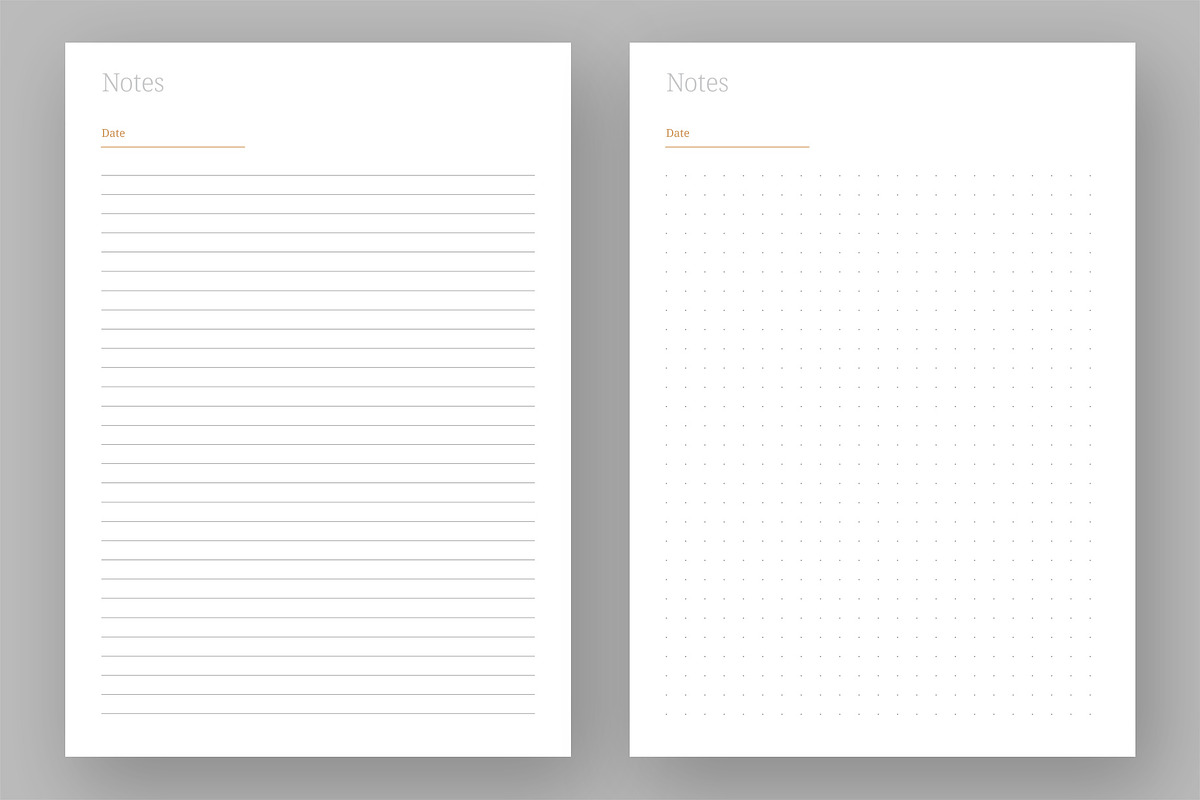 2027 Planner Template (P047-27-M), a Stationery Template by mikhailmorosin (Photo 9 of 10)