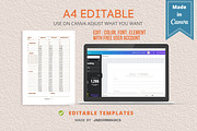 Weekly Planner Template, Canva, a Templates & Theme by Jaboor Magics (Thumbnail 3 of 5)