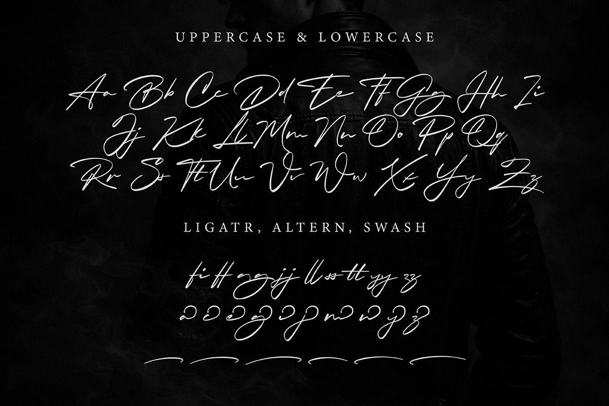 Onatur - Handwritten Signature Scrip, a Script Font by Afkari Studio (Photo 7 of 8)