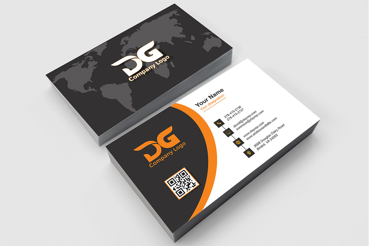 Fashion Stylist Business Card PSD preview 4