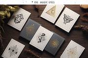 150 Magic Eyes. Mystic Third eyes, an Object Graphic by anvinoart (Thumbnail 3 of 10)