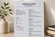 MODERN RESUME TEMPLATE (R16), a Resume Template by dulchaer29 (Thumbnail 3 of 4)