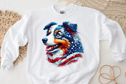 American Dog Patriotic Dog USA, an Illustration by Designworld (Thumbnail 4 of 7)