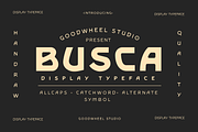 Busca | Handdrawn Typeface, a Handwritten Font by Goodwheel Studio (Thumbnail 1 of 10)