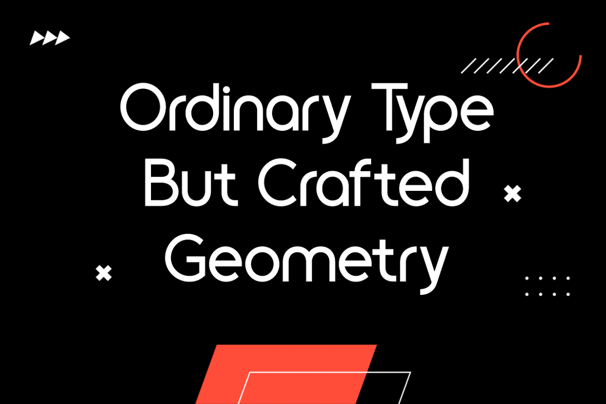 Cenura Modern Geometric Sans Font, a Sans Serif Font by Rasio Studio (Photo 6 of 9)
