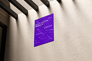 Wall Poster Mockup, an Advertising Mockup by xavier_studio (Thumbnail 5 of 5)