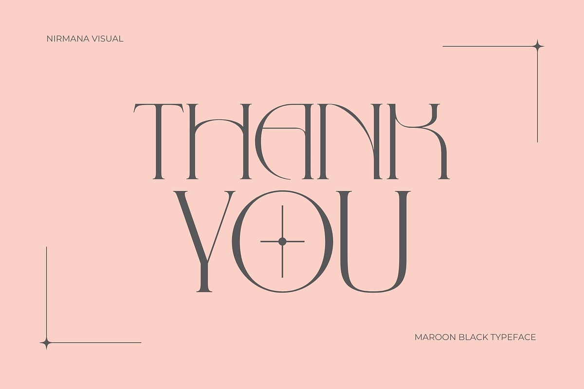 Maroon Black, a Serif Font by Nirmana Visual (Photo 9 of 11)