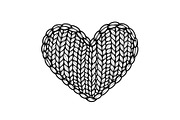 Knitted Heart Love Vector Bundle, an Illustration by Designs_River (Thumbnail 50 of 53)