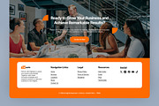 Digital Marketing Landing Page, a Landing Page Template by FIBRINOSÄ (Thumbnail 6 of 6)