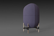 Capsule chair sofa, a 3D by NojskaAksjon (Thumbnail 4 of 23)