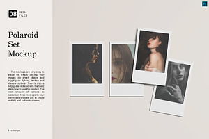Polaroid Set Mockup