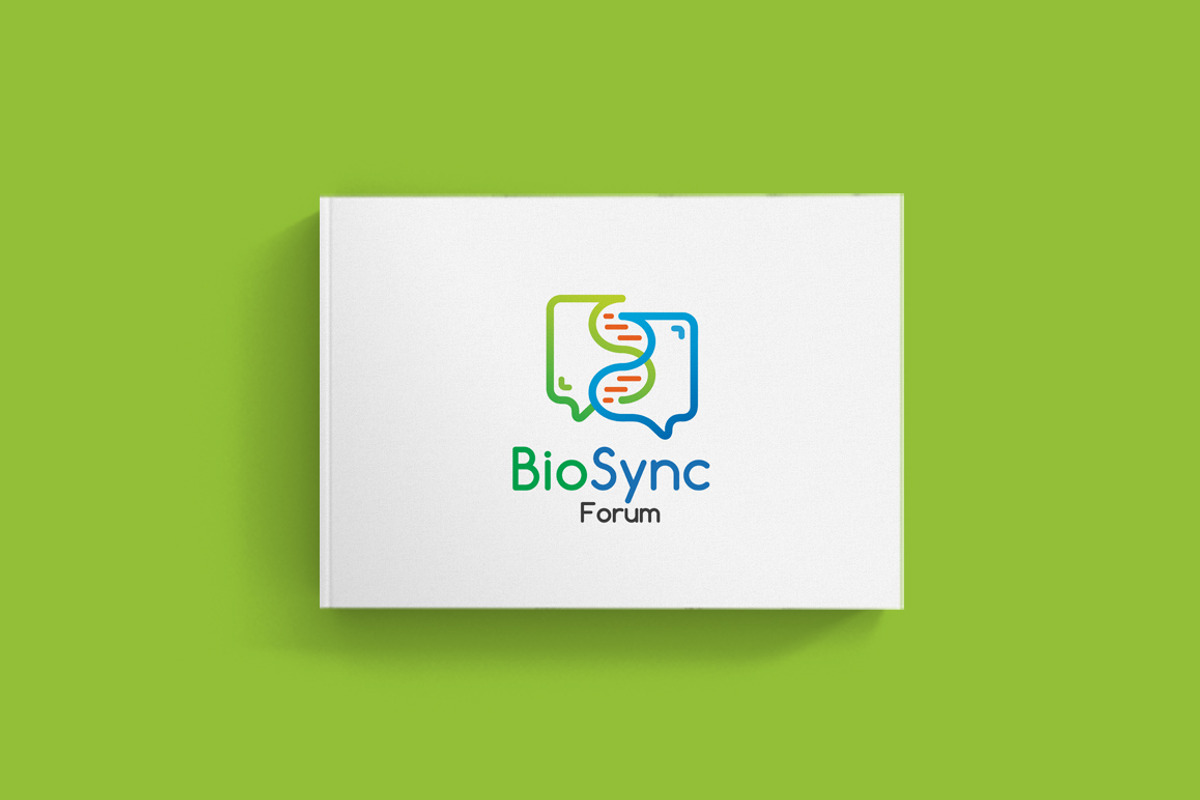 Biosync Logo template, a Branding & Logo Template by dien96 (Photo 2 of 2)