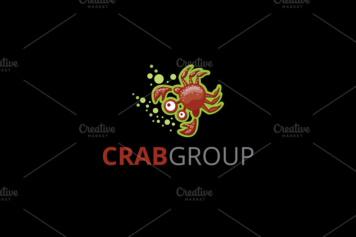 Crab Group Logo, a Branding & Logo Template by Maraz Logo (Photo 2 of 2)