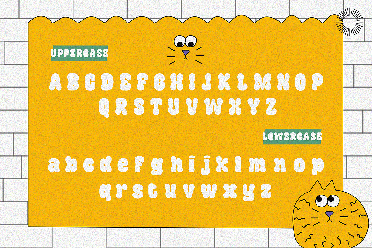 Bonquella - Fat & Fun, a Sans Serif Font by Setara Langit CreativeStd (Photo 6 of 6)