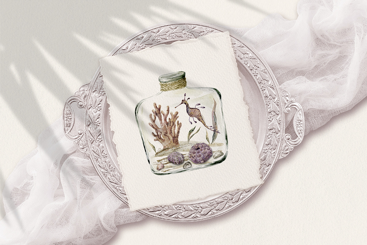 Underwater Magic. Marine Bundle., an Animal Illustration by Designwork (Photo 16 of 21)