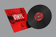Vinyl Record Mockup Set, a Product Mockup by McLittle Stock (Thumbnail 3 of 6)
