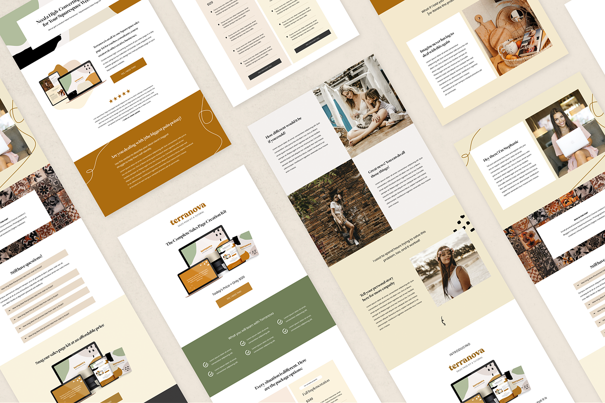 Squarespace Template: Terranova, a Squarespace Template by Applet Studio