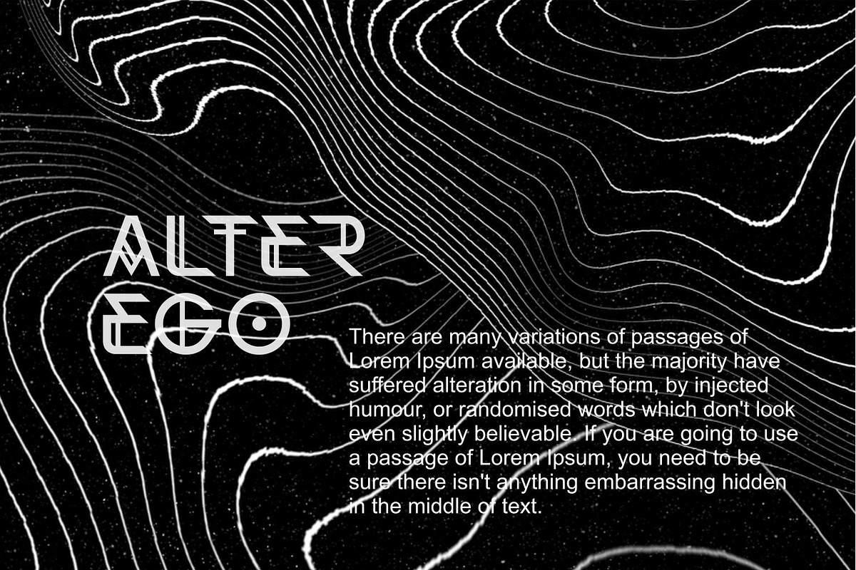 Zahir Font | Etnic Display Font, a Sans Serif Font by WhymoreArt (Photo 10 of 10)
