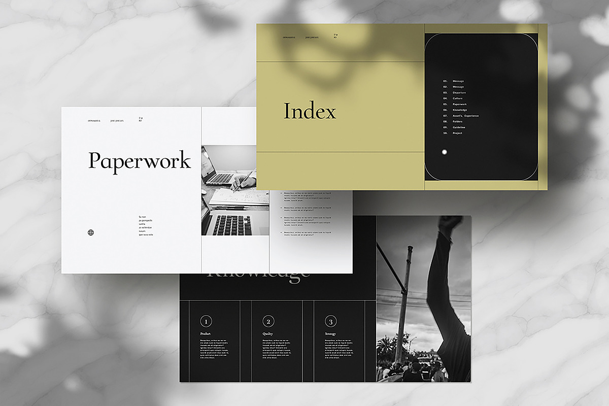 Offboarding Template, a Presentation Template by White Graphic (Photo 3 of 7)