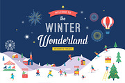 Winter wonderland designer's toolkit, an Animal Illustration by Marish (Thumbnail 1 of 9)