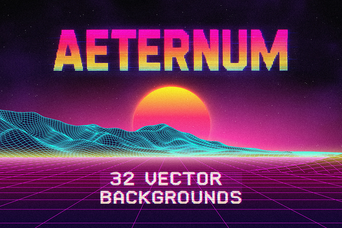 Aeternum - Retro Collection, a Technology Illustration by RDShop (Photo 1 of 7)