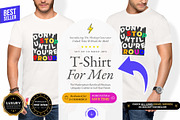Men T-Shirt 10x Mock-ups, a Shirt Mockup by Mocca Mockups Store (Thumbnail 1 of 5)