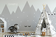 KIDS WALL & FRAMES Mockup Bundle - 2, a Print Template by Yuri-U (Thumbnail 28 of 43)