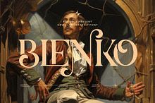Blenko || Modern Classy Serif Font