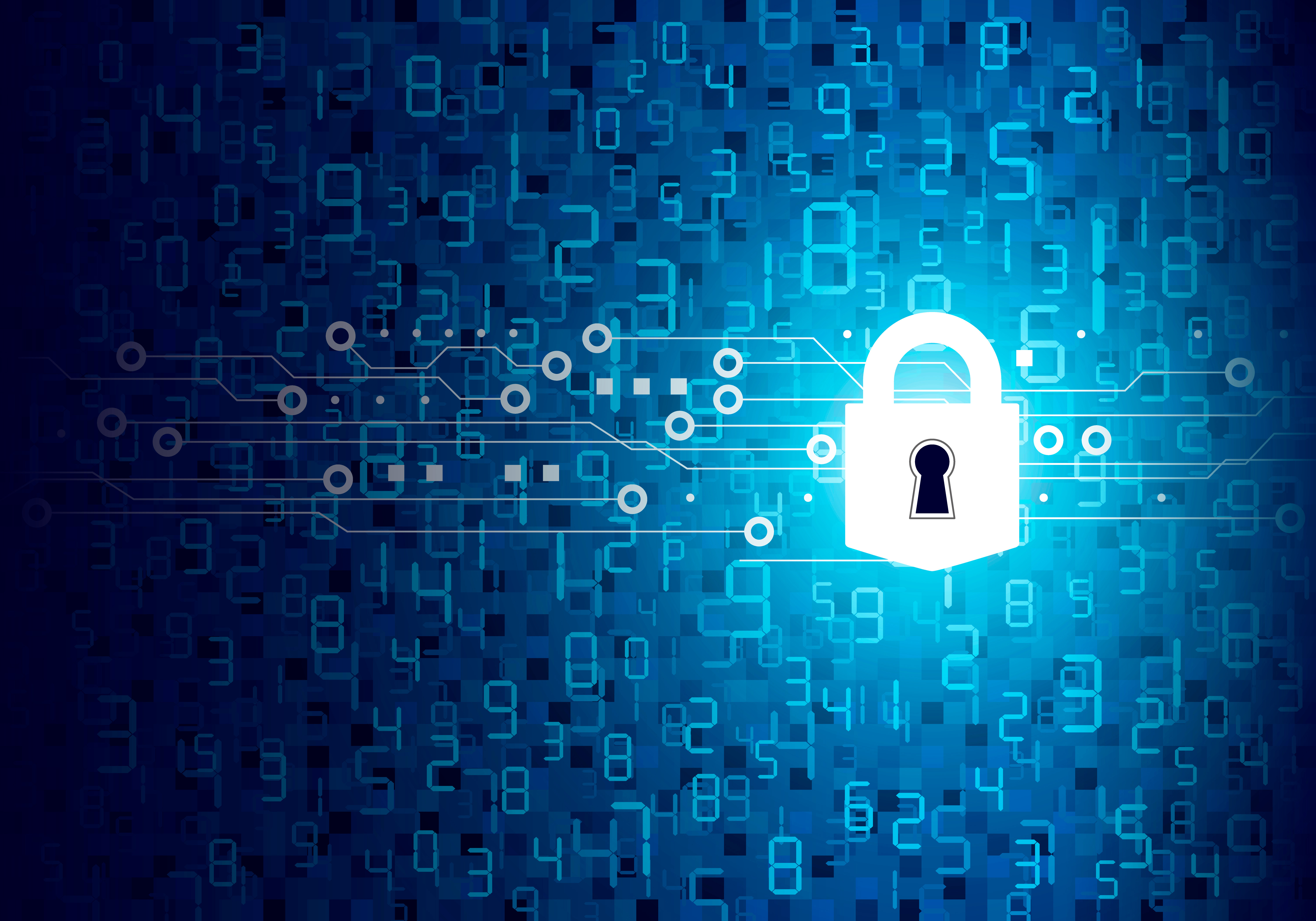 Security concept background, a Decorative Illustration by ArtBackground