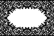 Elegant Floral Border Vector Design., an Illustration by Amazin_art (Thumbnail 7 of 19)