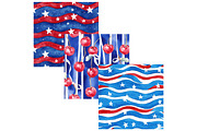 4th of July Patriotic Pattern Bundle, a Pattern Graphic by CitraGraphics (Thumbnail 7 of 7)