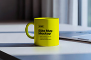 Elite Mug Mockup, a Cups & Container Mockup by Elite Mockups (Thumbnail 1 of 2)