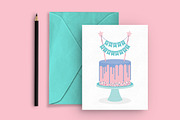 Birthday cake generator, a Decorative Illustration by moibalkon (Thumbnail 6 of 6)