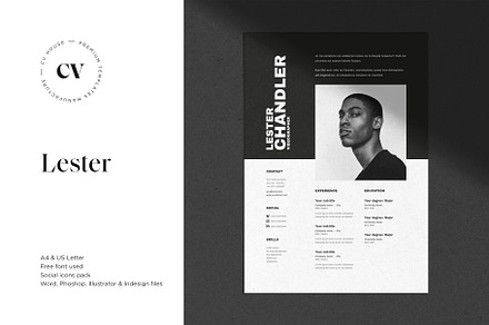 Lester | CV / resume template
