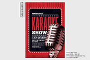 Karaoke Flyer/Poster Template, a Flyer Template by Mariux (Thumbnail 2 of 2)