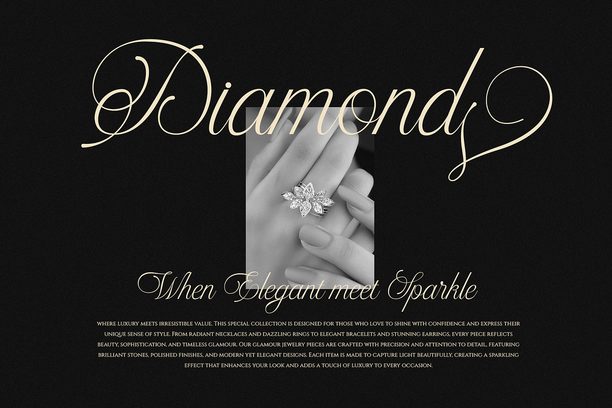 Britalia Script Elegant Calligraphy, a Script Font by RantautypeStudio (Photo 5 of 20)