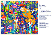 Caribbean island set, an Icon by RAINBOWIRMA (Thumbnail 1 of 7)