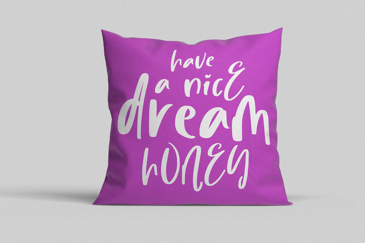 Lovely Purple, a Script Font by Abo Daniel Studio (Photo 2 of 9)
