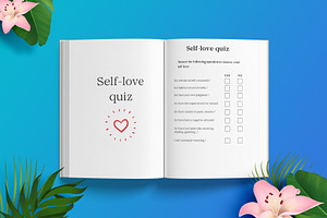 Self-love Workbook Canva Template